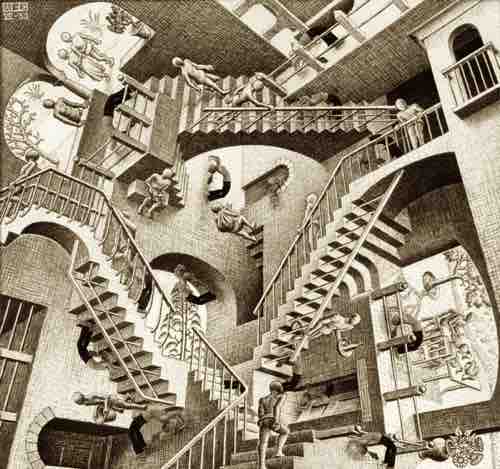 Escher's Relativity
